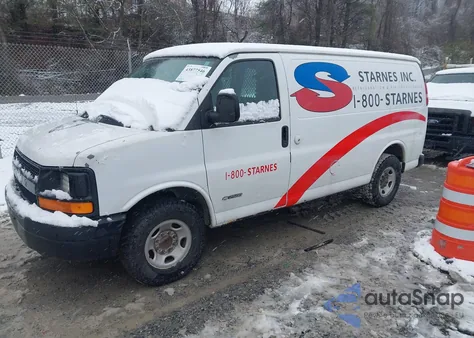 2005 Chevrolet Express z USA, uszkodzony, nr VIN 1GCGG25V251164247